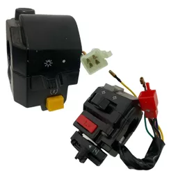 Chave De Luz + Punho De Partida Yamaha Crypton 105 1998 Até 2004
