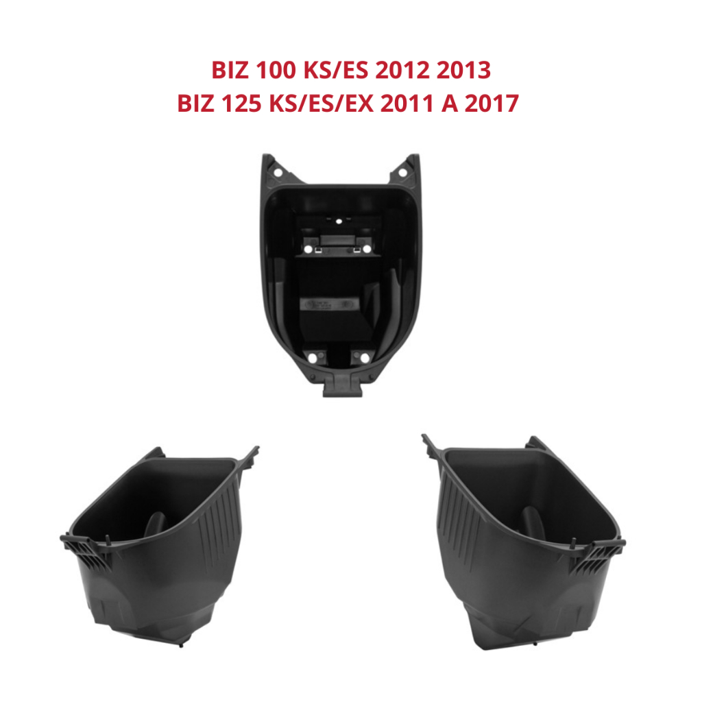 Porta Capacete Pro Tork Moto Honda Biz 125 Ks/es/+ex 2011 a 2017 / Biz 100 Ks/es 2012 2013