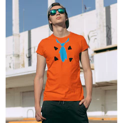 Camiseta Engraçada Fred Flintstone Vintage Era Das Pedras cringe