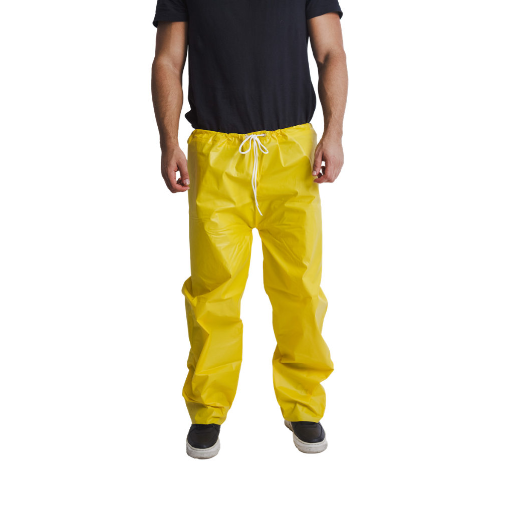 Calça Pvc Impermeável Forrada Cordão Proteção Segurança em Oferta na Shopee