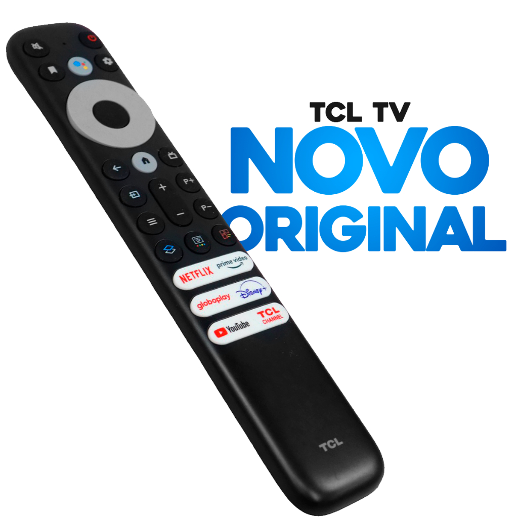 Controle Remoto Tcl Smart Rc802v Flr2 Original - Comando Voz 40 TCL 40S615