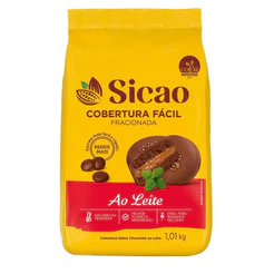 Sicao Gotas Cobertura Fácil Chocolate Ao Leite 1,01kg