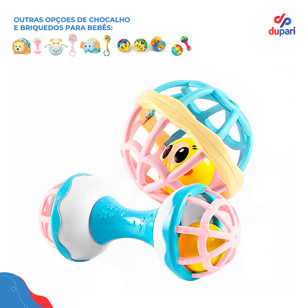 Chocalho Divertido Bolinha Mordedor Brinquedo de Bebe Silicone 2pçs Mordedor Chocalho Bebe Animais em Oferta na Shopee