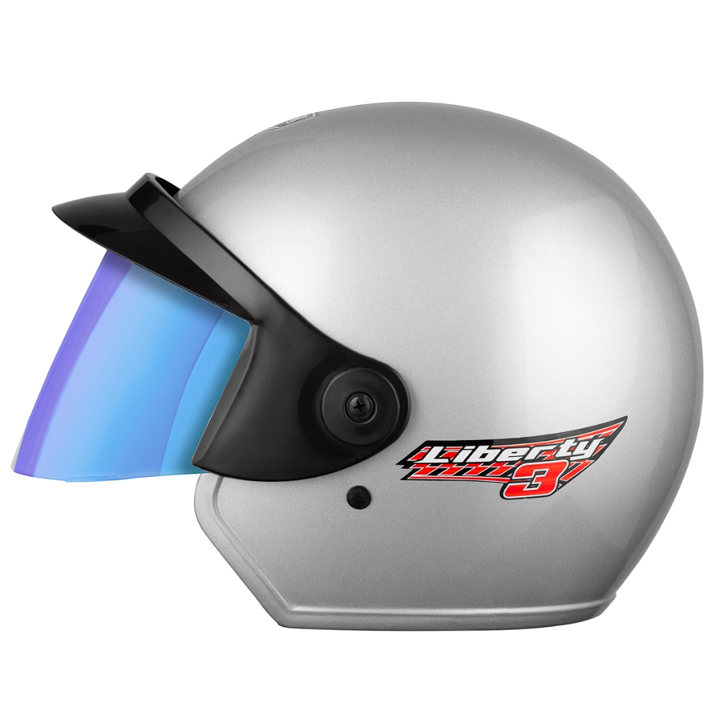 Capacete Moto Aberto Pro Tork Liberty 3 Three Viseira Camaleão
