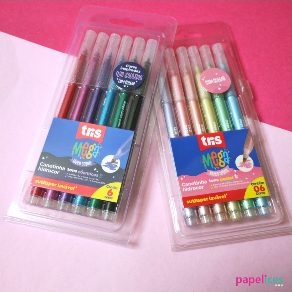 Canetinhas Hidrocor com Glitter: Onde Comprar | BuscaProdutos