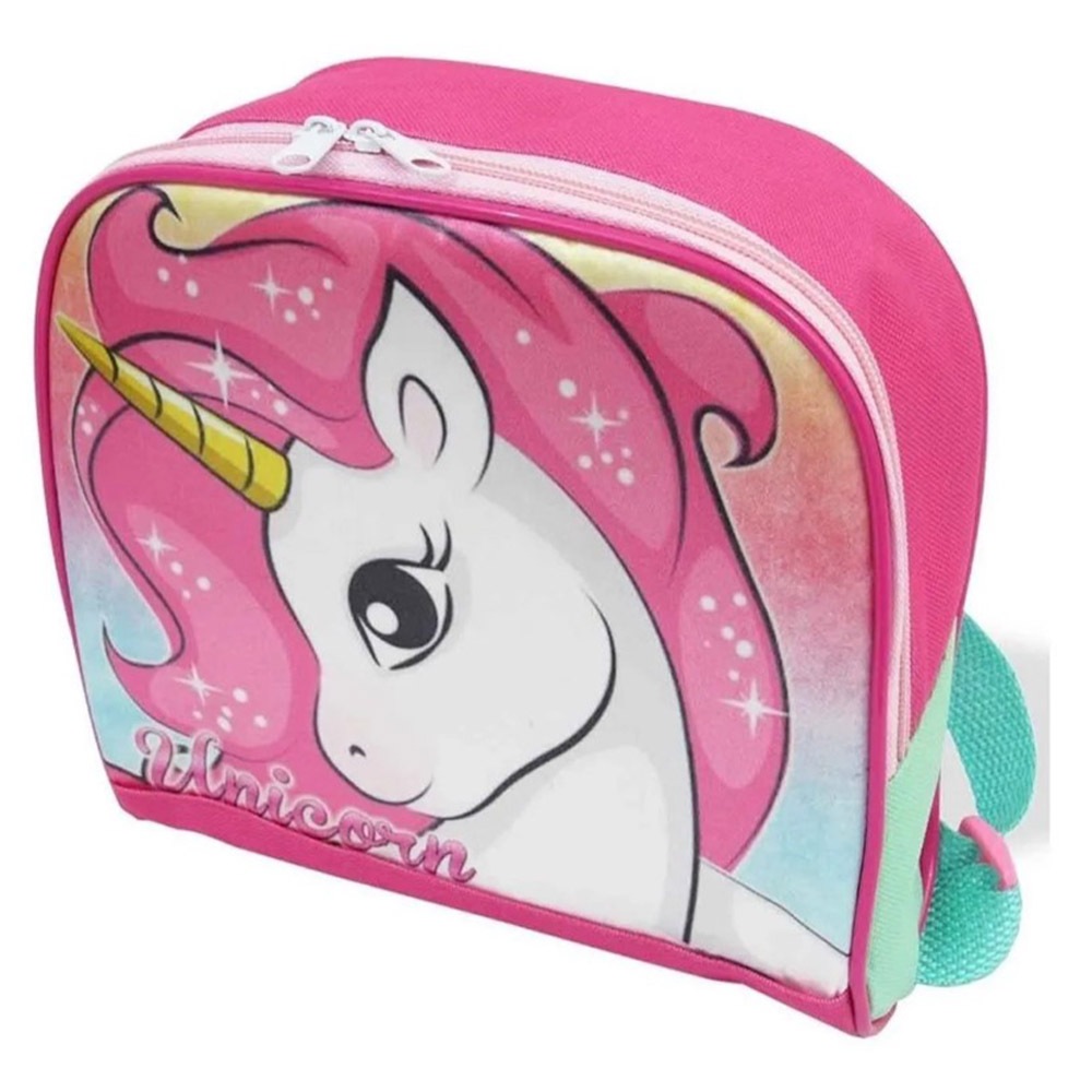 Lancheira Termica Infantil Unicornio Fantasy