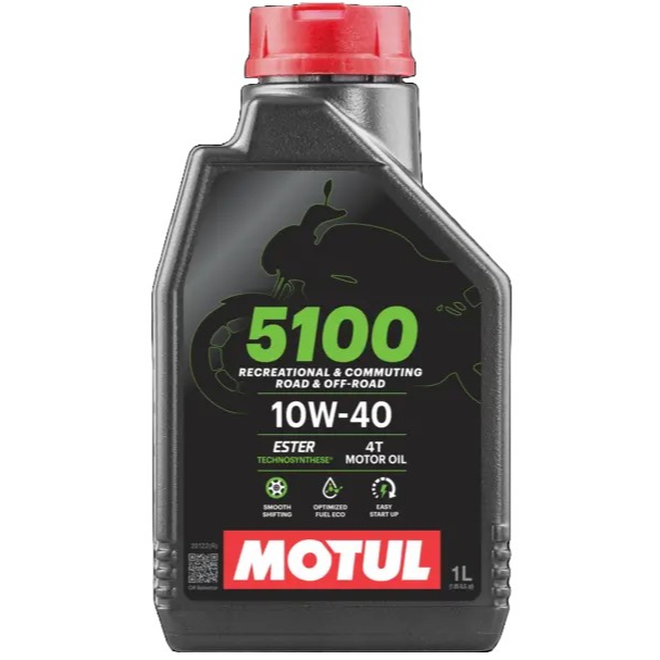 Óleo Motul 5100 10w40 4t 1l Semissintético Srad Hornet Xj6
