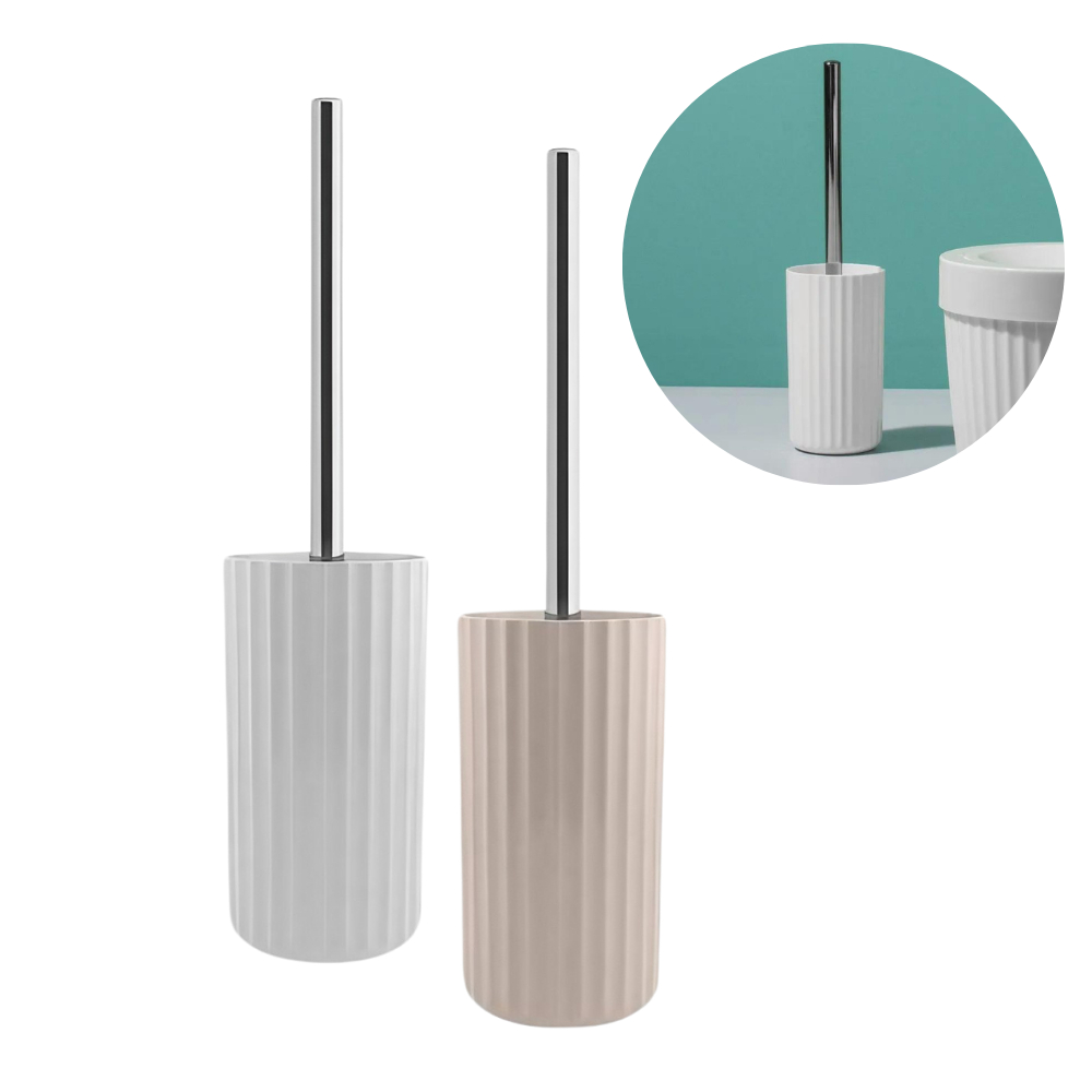 Escova Sanitária Privada Limpa Vaso Banheiro Ou Com Suporte - Home & Living