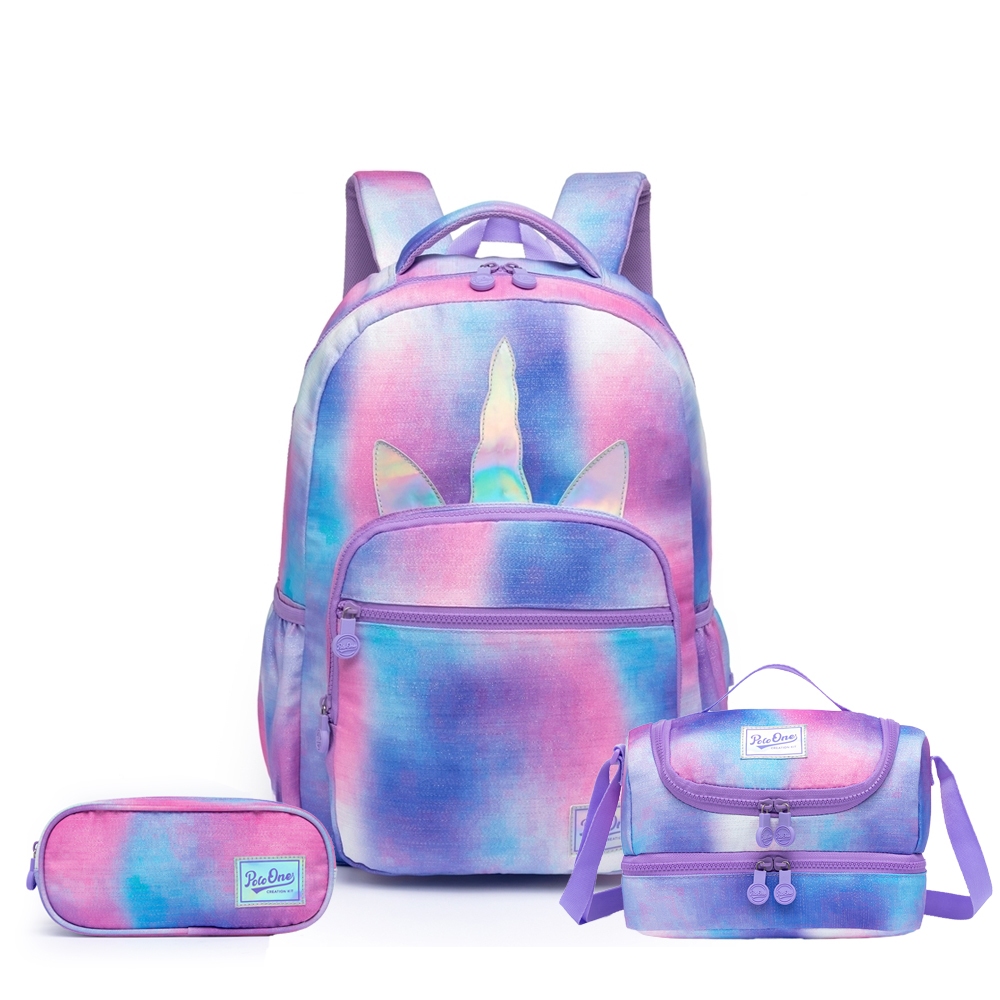 Kit Mochila Bolsa Infantil Juvenil Unicórnio Menina Escolar Lancheira Estojo Reforçada Moda em Oferta na Shopee