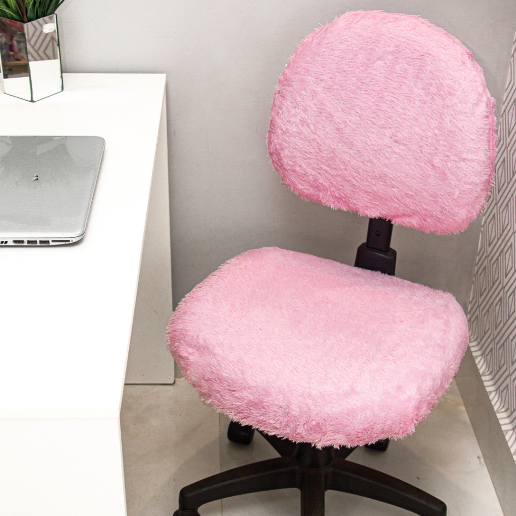 Capa para Cadeira Escritorio Executiva Pelo Curto em Oferta na Shopee