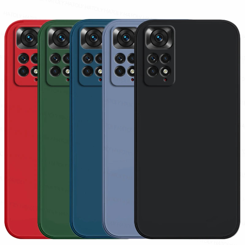 Kit 2X1 Xiaomi Redmi Note 12 Pro 4G- Capa Silicone Aveludada Colorida + Película Frontal Ceramica 9D