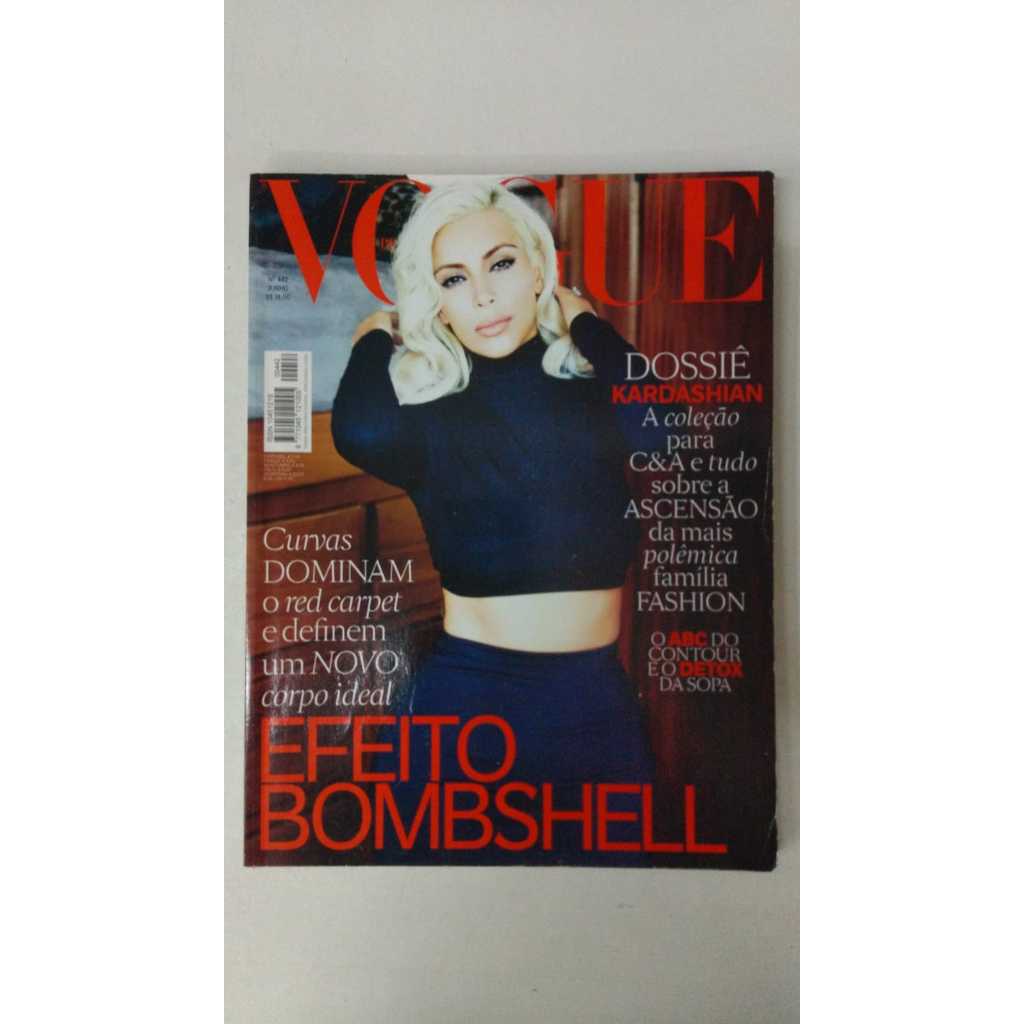 Revista Vogue 442 Ken Kardashian Beyonce Rihanna 11120