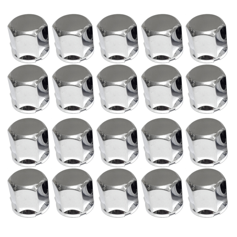 20 Capa Porca Cromada Sextavada Cubo 17 18 19 21 22 24mm
