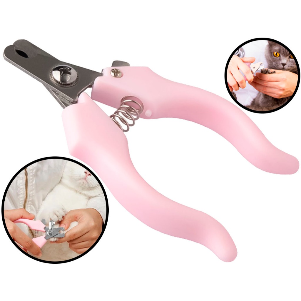 Tesoura Alicate Cortador De Unha Para Pets Cães E Gatos Plástico E Aço Inox 12cm em Oferta na Shopee