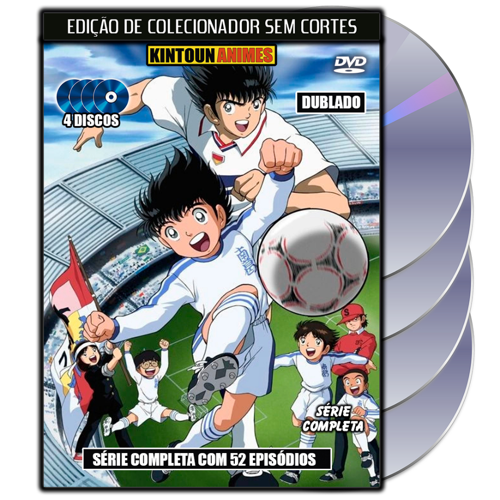 Super Campeões Road to 2002 (Captain Tsubasa) Série Completa e Dublada em DVD