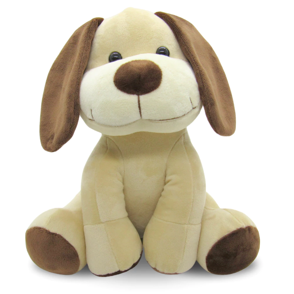Cachorro De Pelúcia Fazendinha 25cm Decoração Infantil Quarto Bebê