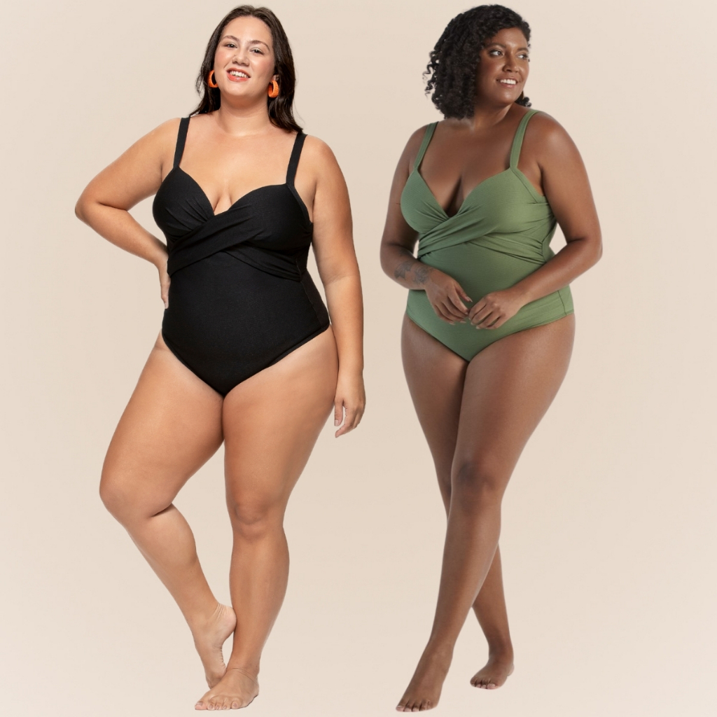 Maiô Arsiè Modelador Efeito Lipo Plus Size com Bojo e Costas Nua Alça Fina e Ajustável Leve Fpu 50+ - Sports & Outdoors