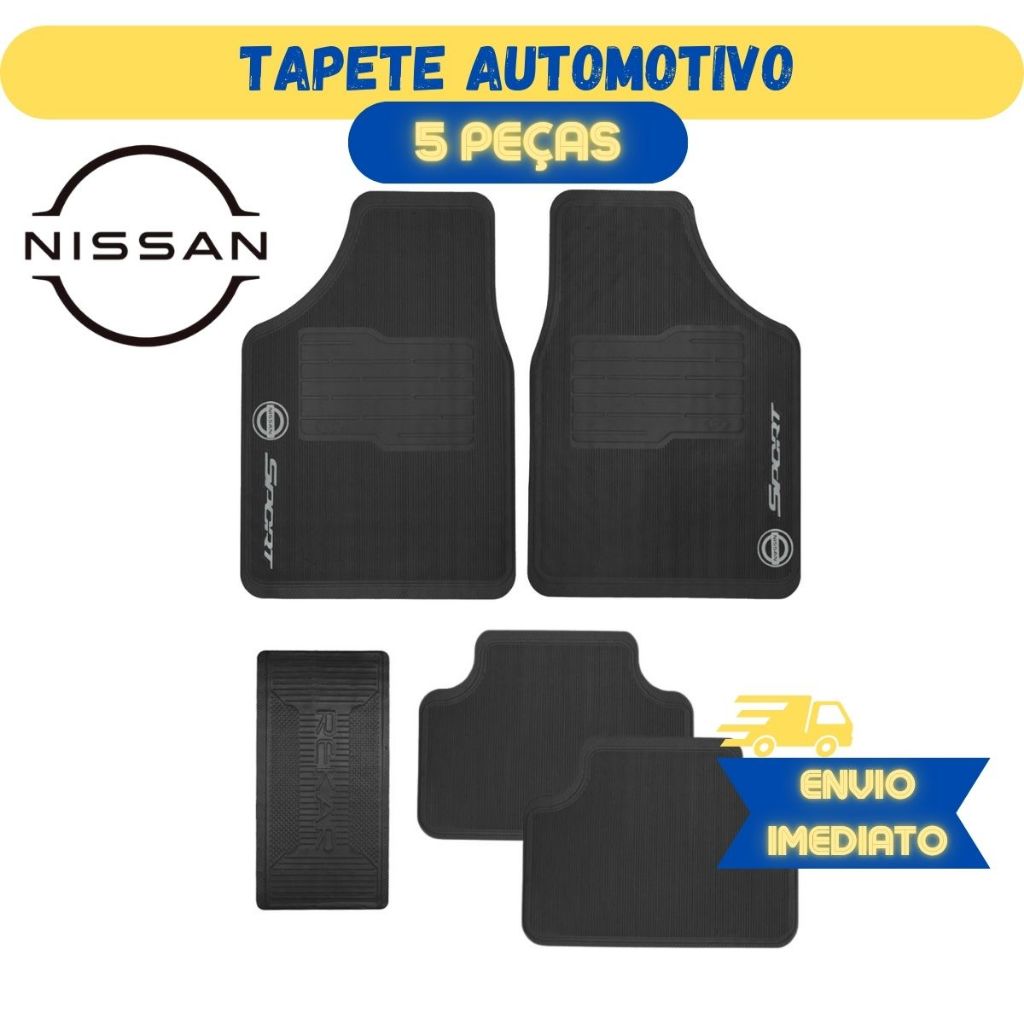 Tapete de Carro Nissan Personalizado Automotivo em Oferta na Shopee