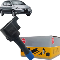 Bobina de Ignição Original NGK Fit Ex 1.5 16v 2005 a 2008