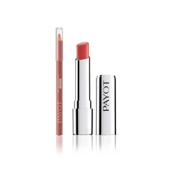 KIT LABIAL PAYOT - 21: Batom NUDE + Lápis CARAMELO