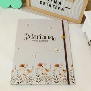 Pasta Catálogo Gestante Personalizada em Oferta na Shopee
