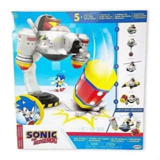 Playset Sonic The Hedgehog - Egg Mobile Battle Set - Candide 3439 em Oferta na Shopee