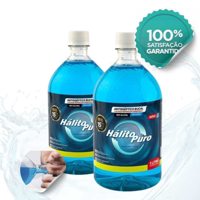 Antisséptico Bucal 2 Litro Refil Enxaguante Para Dispenser De Banheiro Cuidado Higiene Bucal
