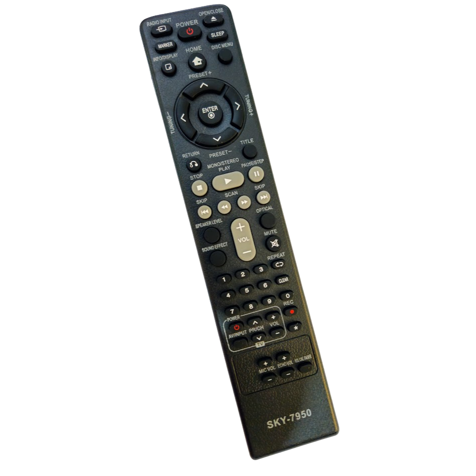 Controle Remoto Compatível com Home Theater LG AKB37026852 HT-805 SKY-7950