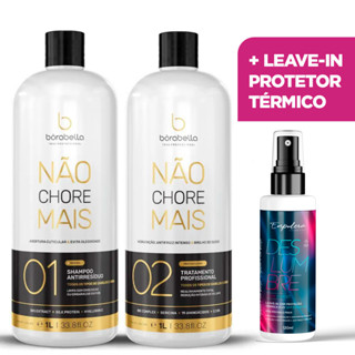 Progressiva Não Chore Mais Borabella Orgânica Sem Formol Semi Definitiva 2x1l em Oferta na Shopee