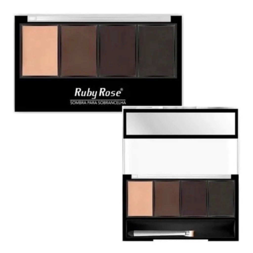 Ruby Rose Trio De Sombra Para Sobrancelha Com Primer Hb9354