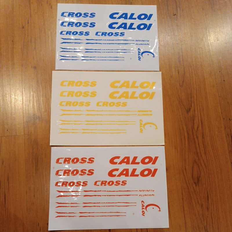 Adesivo Bicicleta Caloicross Aluminum Caloi Cross Bike