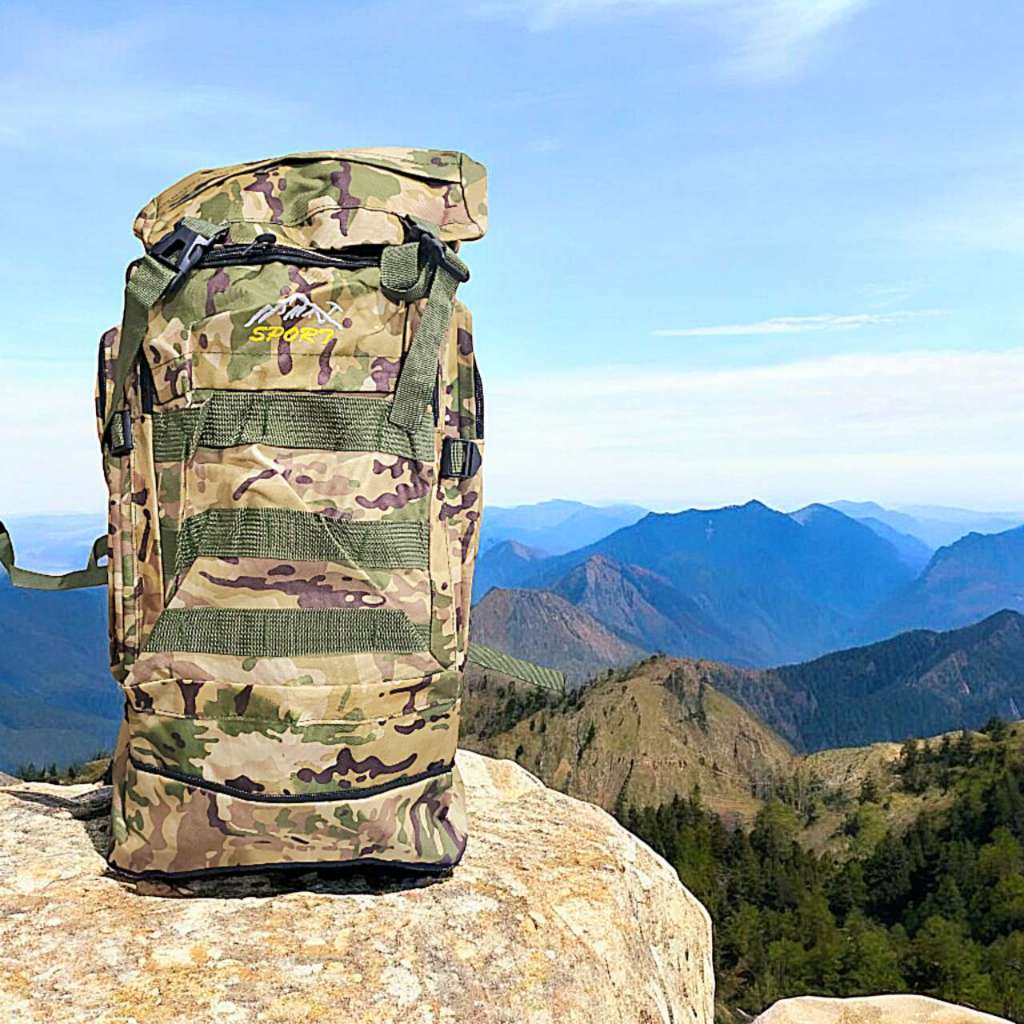 Mochila Camuflagem Grande Militar Assault Camping  ...