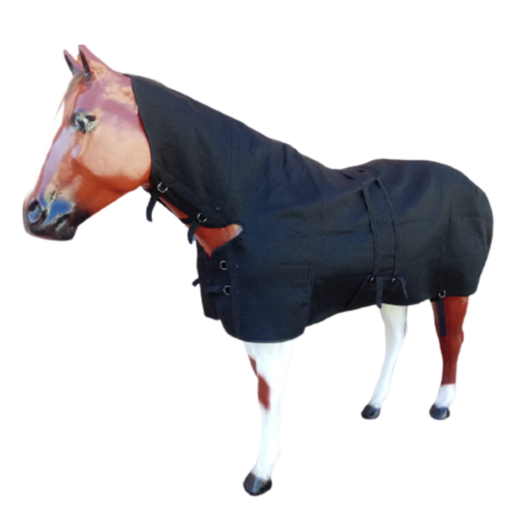 Manta P/ Cobrir Cavalos Da Chuva E Frio Com Pescoceira