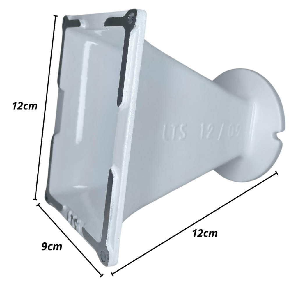 Expansor Corneta Cone Lente Lts 1209 PARA TI Branca e preto Tecsystens ORIGINAL LANÇAMENTO