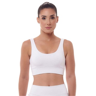 Top Slim Branco Snd Fitness em Oferta na Shopee