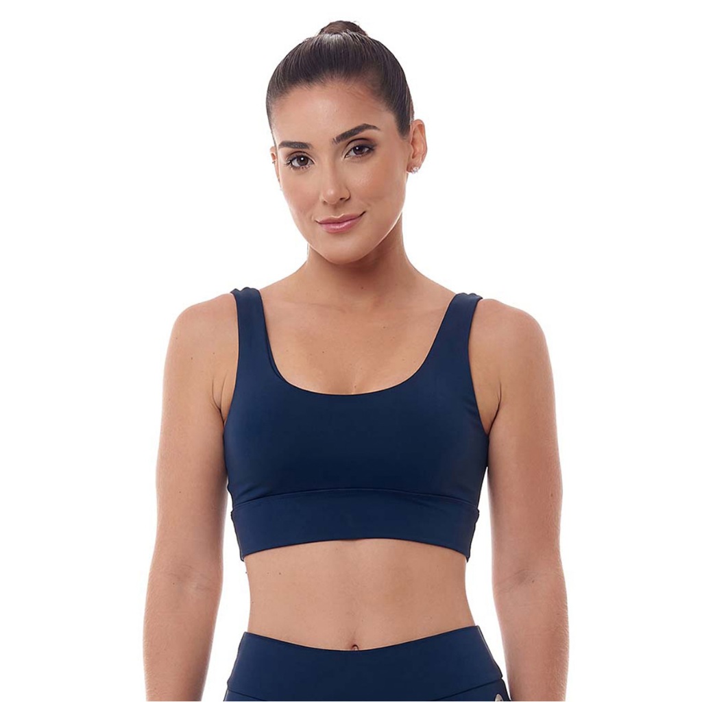 Top Slim Marinho Snd Fitness em Oferta na Shopee