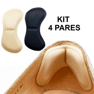 Kit 4 Par Protetor Calcanhar Adesivo Palmilha Calcanhar em Oferta na Shopee