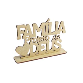 Lembrança Família Projeto de Deus em mdf Cru lembrancinhas familiares dia da familia em Oferta na Shopee
