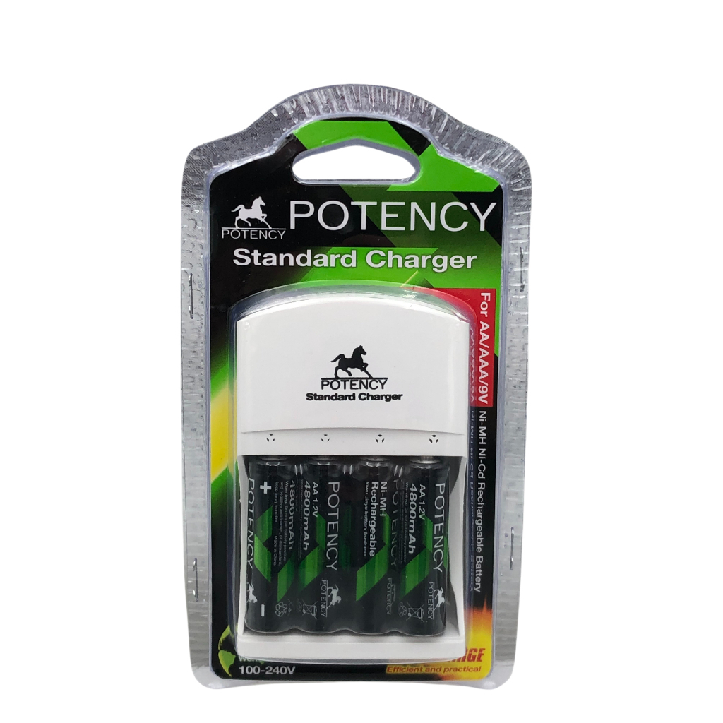 Kit Carregador + 4 Pilhas Aa 4800mah Carregadores de Bateria Kit Carregador + 4 Pilhas Aa 4800mah Carregadores de Bateria