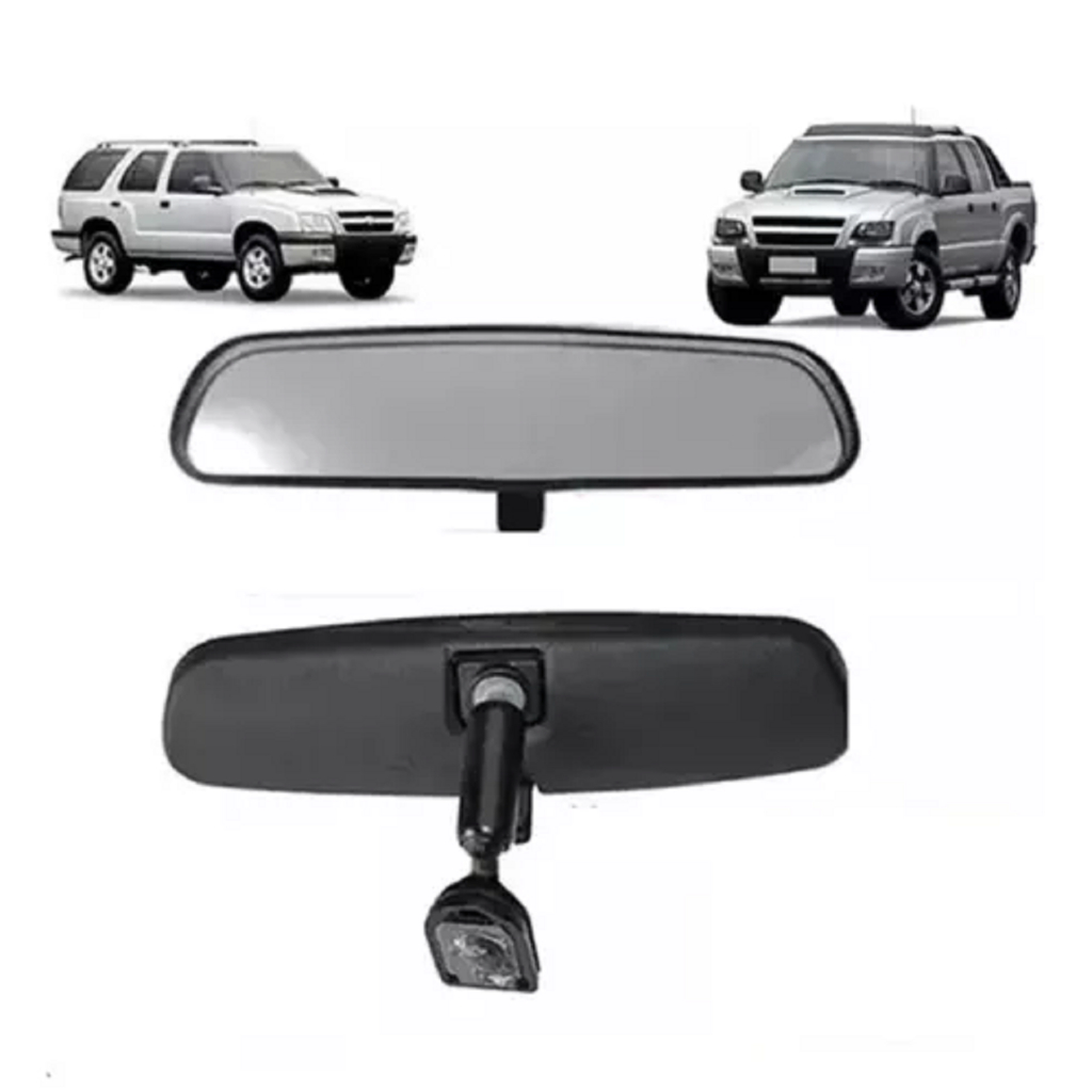 Retrovisor Interno Gm S10 Blazer 1995 1996 1997 1998 1999 2000 2001 2002 2003 2004 2005 2006 a2011 Original. Metagal