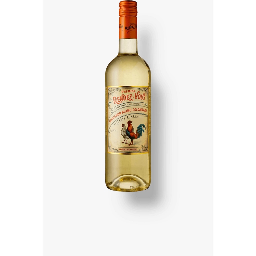 VINHO RENDEZ VOUS PREMIER BLANC BRANCO 750ML em Oferta na Shopee