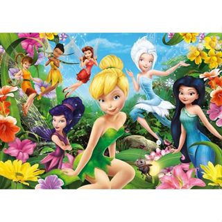 Painel de Festa em Lona 2x2m Personalizado em Lona Fosca - Tema Tinker Bell em Oferta na Shopee