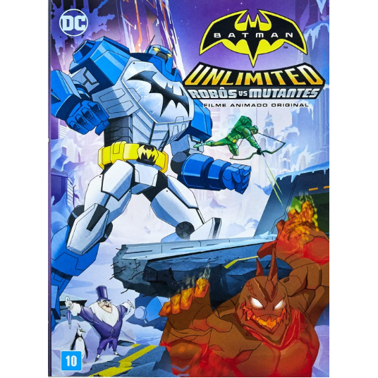 DVD - Batman Ulimited Robôs Vs Mutantes