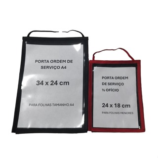 Kit 10 Porta Ordem de Serviço Pasta Documentos kit 10 unidades em Oferta na Shopee