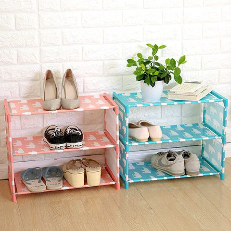 Sapateira Para Calçados Até 6 Pares Estampadas Organizador 2 Andares