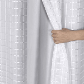 cortina blackout pvc 2,80x1,60 tecido voil xadrez sala quarto janela Diversas Cores em Oferta na Shopee