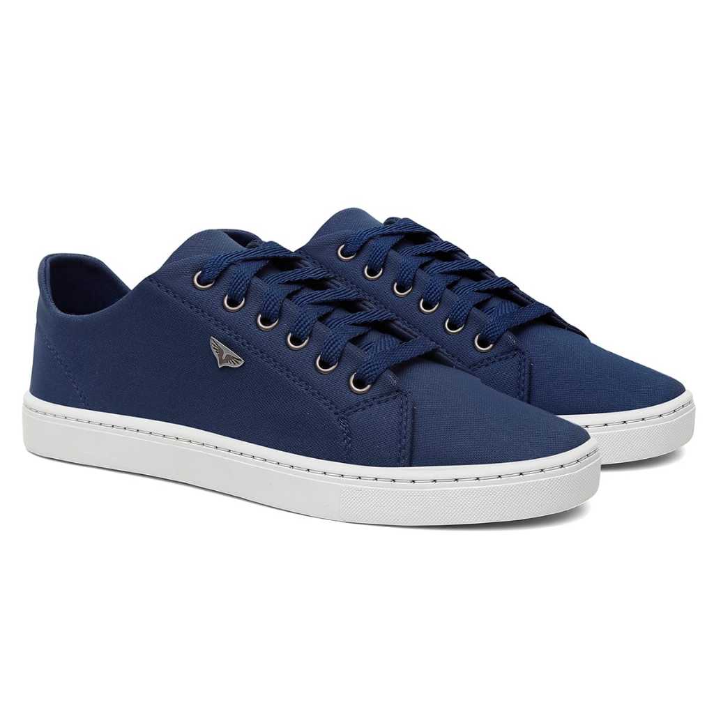 Sapatenis Tenis Casual Masculino Barato Esportes Treno Passeios Dia Dia em Lona Resistente Promoção