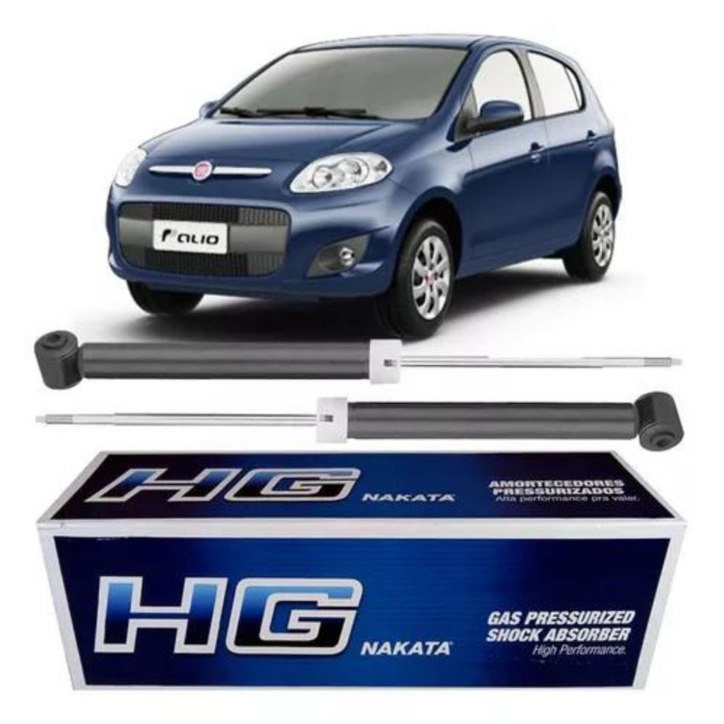 Par Amortecedor Traseiro Nakata Fiat Novo Palio 1.0 1.4 8v em Oferta na Shopee