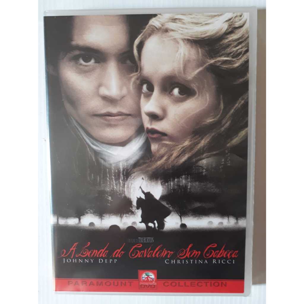 Dvd A Lenda do Cavaleiro Sem Cabeça - Johnny Depp - Original Lacrado