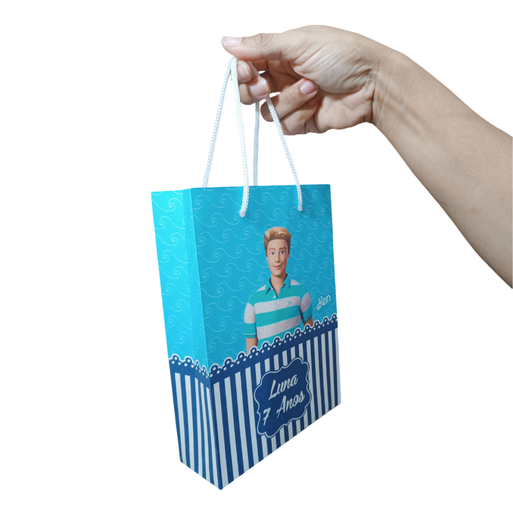 Sacolinhas Surpresa Personalizadas Lembrancinhas Aniversário Ken